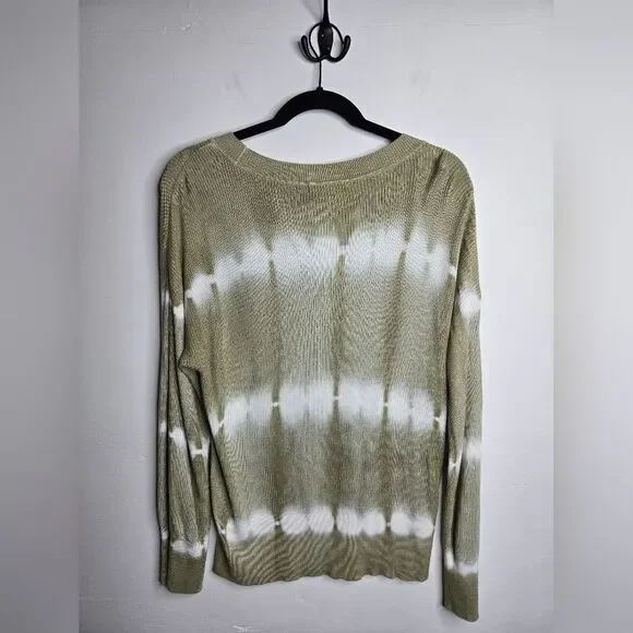 Velvet Heart Boho Tie Dye Crew Neck Pullover Sweater Soft & Lightweight Size XL - Picture 7 of 8